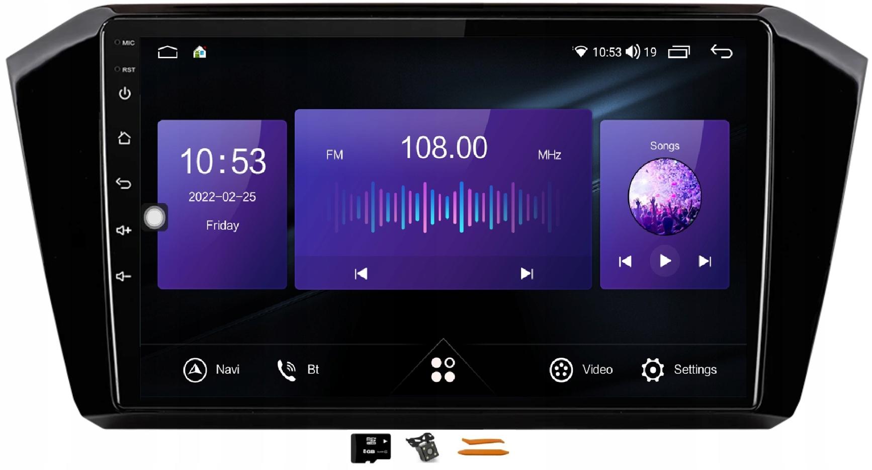 ANDROID мультимедийная станция 4G VW PASSAT B8 14-18