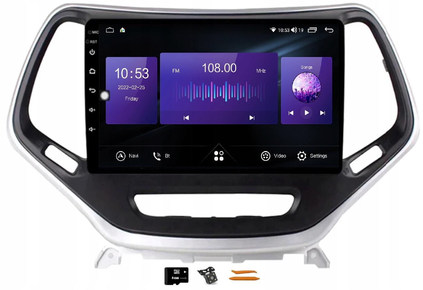 ANDROID МУЛЬТИМЕДІЙНА СТАНЦІЯ JEEP CHEROKEE 5 V KL