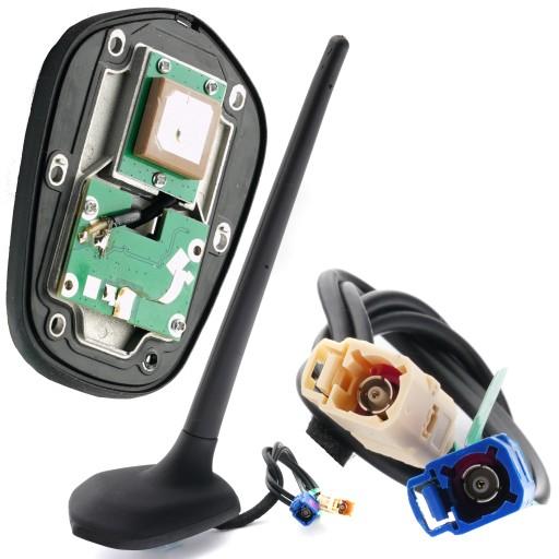 АКТИВНА АНТЕНА FM GPS FAKRA ALFA ROMEO FIAT LANCIA