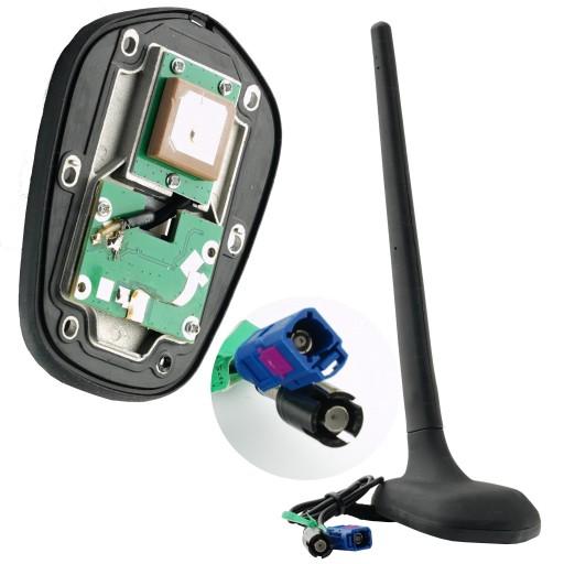 АКТИВНА АНТЕНА FM GPS RAKU - 2 SKODA FABIA OCTAVIA