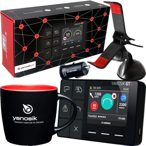 АНТИРАДАРНЫЙ ПОМОЩНИК ВОДИТЕЛЯ ЯНОСИК GTR + ПОДПИСКА НА 5 ЛЕТ + КРУЖКА/ЭТОЛЛ