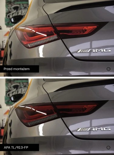 APA Автомобільна затемнююча плівка 92.3 Середня Шир. 0. 5x1mb