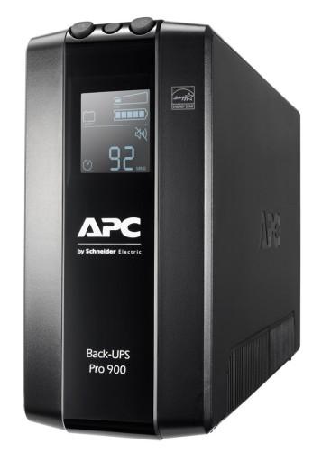 APC Back UPS Pro BR 900 ВА, 6 розеток, AVR, РК-інтерфейс