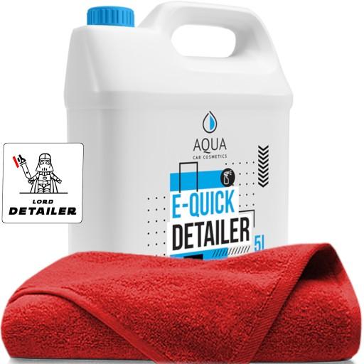 AQUA E-Quick Quick Detailer for Paint Car Auto Gloss Protection QD 5L