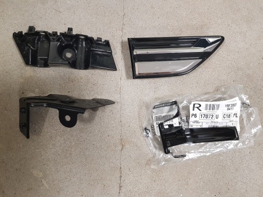 620225387R 990420321R - ARKANA 20 - КРЕПЛЕНИЕ КРЫЛА ПРАВОЕ СКОЛЬЖЕНИЕ ПРАВОЕ ХРОМИРОВАННОЕ КРЫЛО ПРАВОЕ