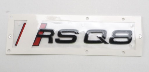 4M8853740A T94 - Дилерский центр AUDI, НАДПИСЬ НА ЗАДНЕМ КРАНЕ, RSQ8, черный глянцевый