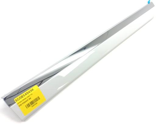 3G0854949K, - ASO молдинг двері лівий задній VW PASSAT B8 LC9A
