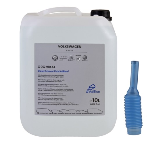 Дилерський центр VW ОРИГІНАЛ ADBLUE UREA SOLUTION 10L