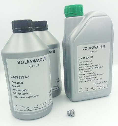 G055512A2,G00400A2 - Дилерский центр VW, КОМПЛЕКТ МАСЛ ДЛЯ ЗАМЕНЫ ТРАНСМИССИИ DSG DQ200