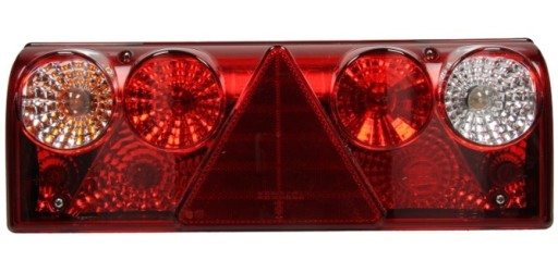 A25-6011-507 - Aspock europoint ii задній ліхтар l поз. світлодіод 7pin+ 4x2pin (з резервною вкладкою.