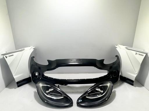 ASTON MARTIN DBX БАМПЕР, БРИЗГОВИКИ, ПЕРЕДНІ ФАРИ