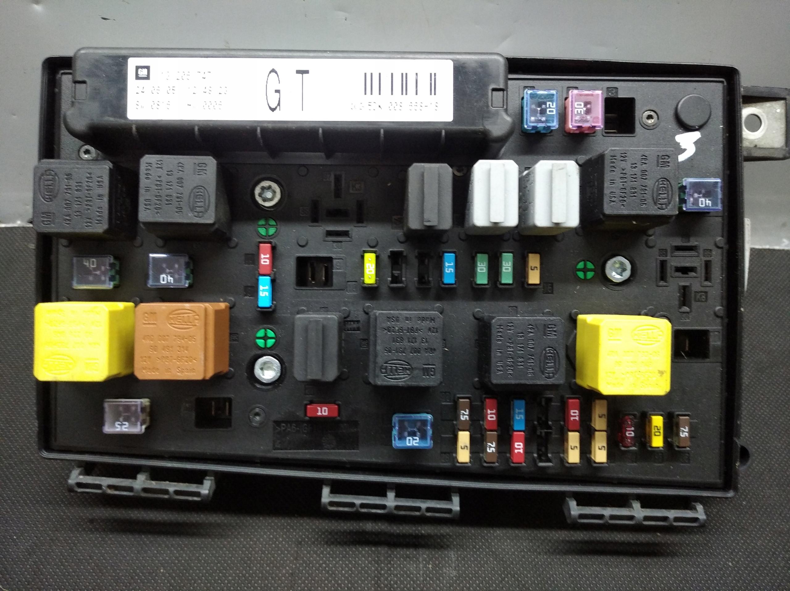 13206747 - ASTRA H ZAFIRA B МОДУЛЬ BSI