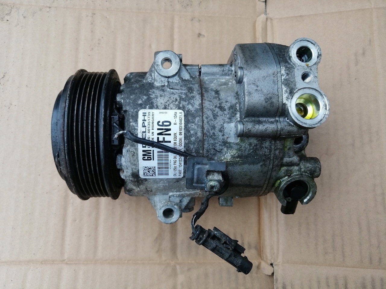 ASTRA-J 1,7 CDTI КОМПРЕССОР КОНДИЦИОНЕРА 13412248