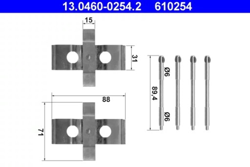 552103040 - ДАТЧИК ДАВЛЕНИЯ ГАЗА FIAT EXHAUST