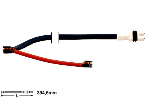 24.8190-0957.2 - ATE ДАТЧИК ИЗНОСА ТОРМОЗНЫХ КОЛОДОК 2ШТ. ПЕРЕДНЯЯ ЧАСТЬ PORSCHE 911