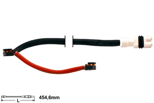 24.8190-0956.2 - ATE ДАТЧИК ИЗНОСА ТОРМОЗНЫХ КОЛОДОК 2ШТ. ПЕРЕДНЯЯ ЧАСТЬ PORSCHE 911