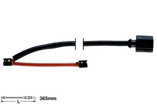 24.8190-0954.2 - ATE ДАТЧИК ИЗНОСА ТОРМОЗНЫХ КОЛОДОК 2ШТ. ПЕРЕДНЯЯ ЧАСТЬ PORSCHE CAYENNE