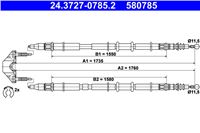 24.3727-0785.2 - АТЕ ЛІНКА ХЕМ.OPEL ASTRA H 04-OPEL ASTRA H 04-