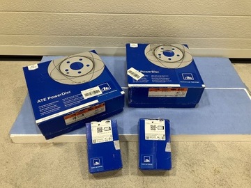 Диски + колодки ATE PD BMW E36 E46 286/280