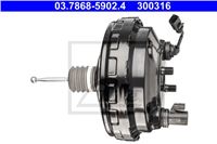 03.7868-5902.4 - КОМПЛЕКТ ТОРМОЗНОГО Усилителя ATE.AUDI AUDI Q7 06- С РЕГ.РАСП.