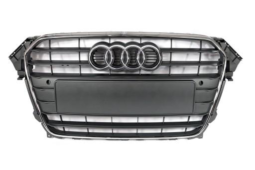 8K0853651F1QP - РЕШЕТКА РАДИАТОРА ПЕРЕДНЯЯ ЧАСТЬ AUDI A4 B8 ДИЛЕР