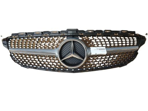 A2058881260 - Решетка радиатора DIAMOND MERCEDES 205 НОВАЯ ОРИГИНАЛЬНАЯ решетка радиатора