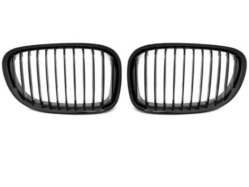 Решетка гриль почки BMW F01 09-15 глянцевый черный