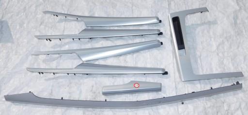 AUD Q5 80A декоры молдинги алюминий Европа полный комплект