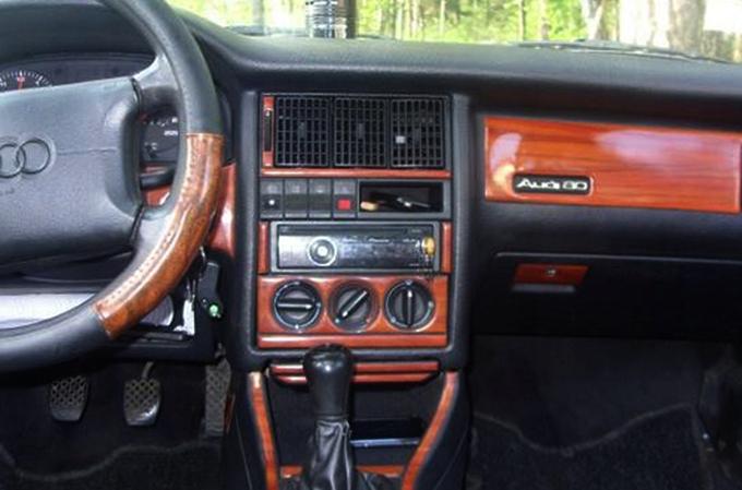 AUDI 80 B3 B4 шпон шпон панель дошка наклейки