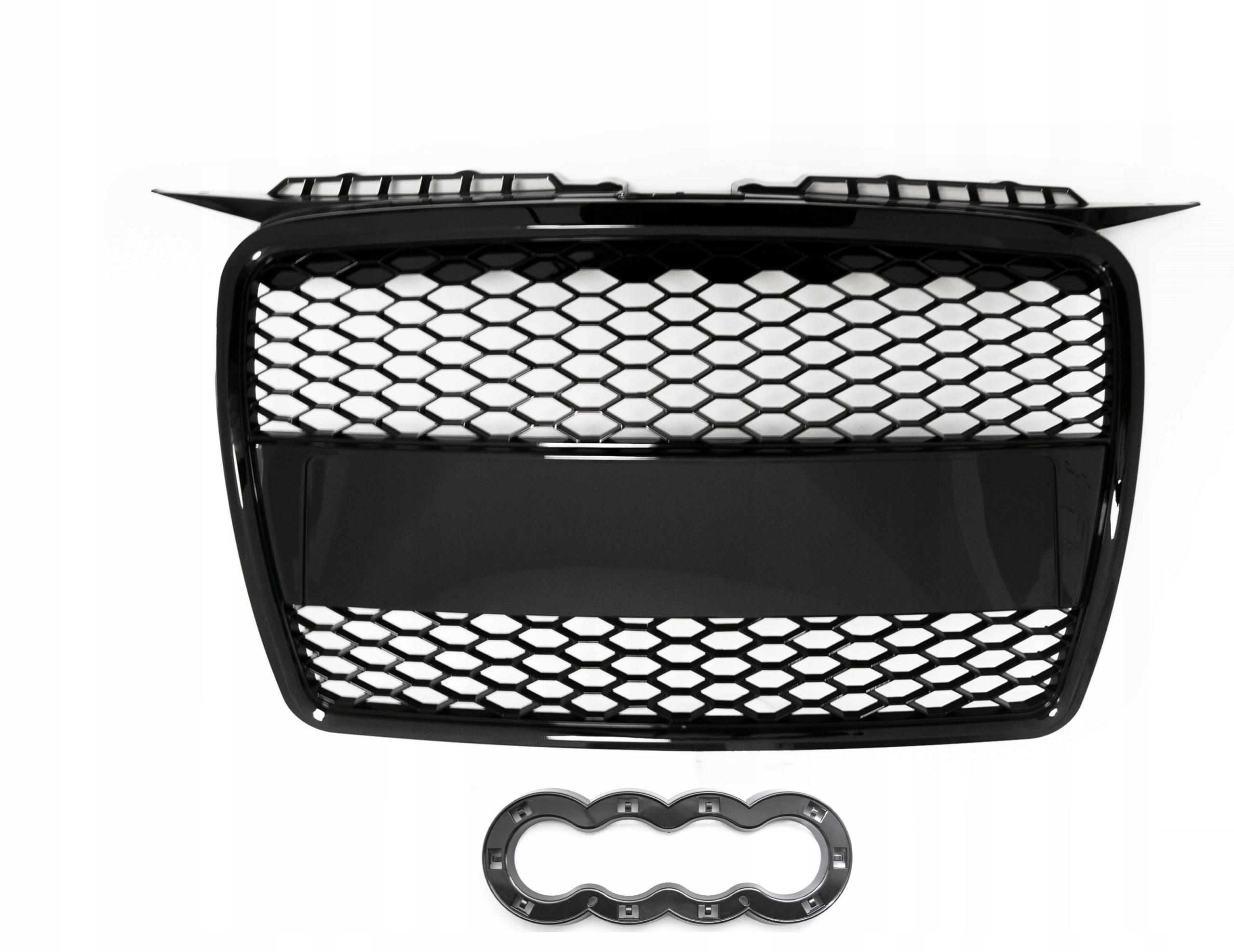 AUDI A3 8P 2005-2008 решетка гриль черный RS LOOK