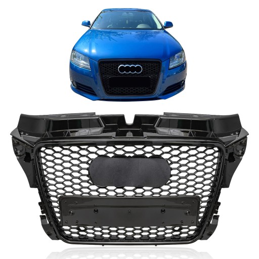 AUDI A3 8P 2008-2013 ПІСЛЯ ПІДТЯЖКИ РАДІАТОРА Решітка СТИЛ ДЛЯ