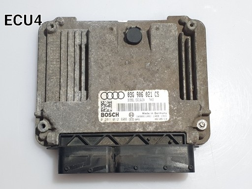 03G906021CS 0281012608 - AUDI A3 8P (8P1) ЭБУ ЭБУ КОНТРОЛЛЕРА ДВИГАТЕЛЯ 03G906021CS 1.9TDI BLS