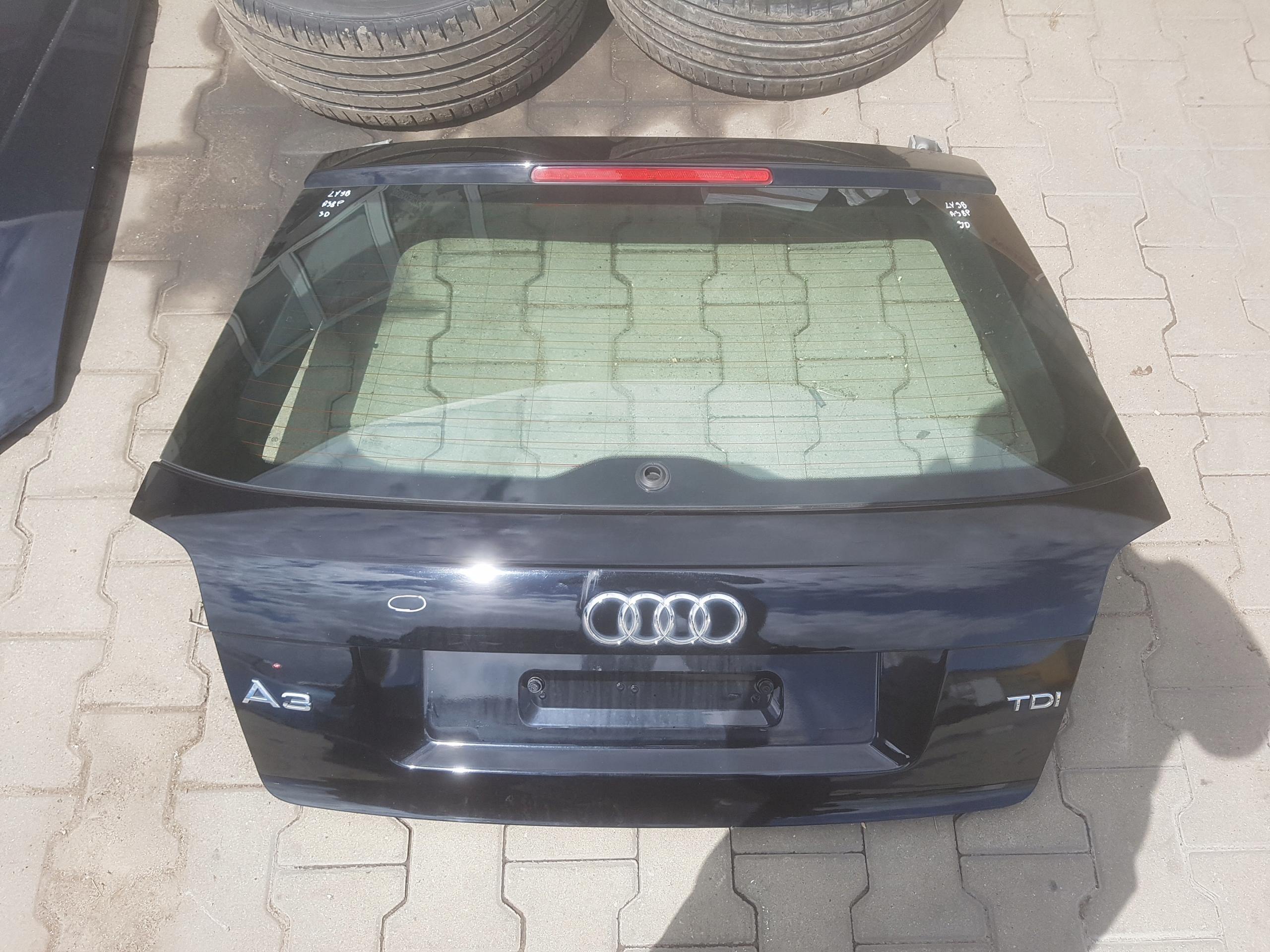 AUDI A3 8P лифт 08-12R задняя крышка багажника LY9B 3D