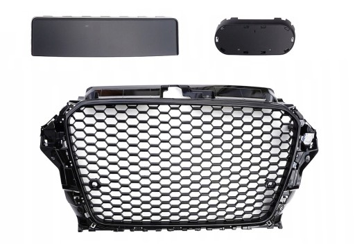 AUDI A3 8V 12-16 GRILL RS LOOK GLOSS BLACK