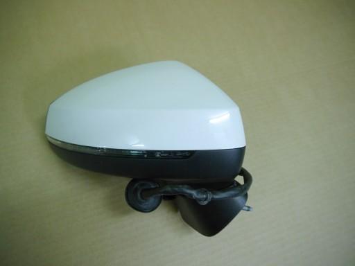 8V1857410 - AUDI A3 8V ДЗЕРКАЛО ПРАВЕ 10 +2 PIN LS9R SPORTBACK