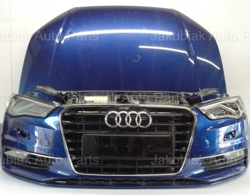 A3 8V5 - AUDI A3 8V5 СЕДАН КАПОТ, БАМПЕР, ПОЛНОСТЬЮ СВЕТОДИОДНЫЙ, ПЕРЕДНЯЯ ЧАСТЬ