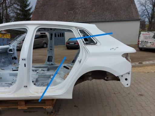 78542-326598 - AUDI A3 8Y4 HB 5D Крыло заднее левое правое ванна зад LY9C