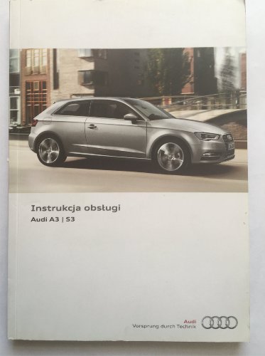 AUDI A3 S3 8V руководство по эксплуатации Польша оригинал