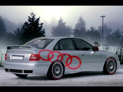 AUDI A4 B5 (8D) *ЗАДНИЙ БАМПЕР * DJ-ТЮНИНГ