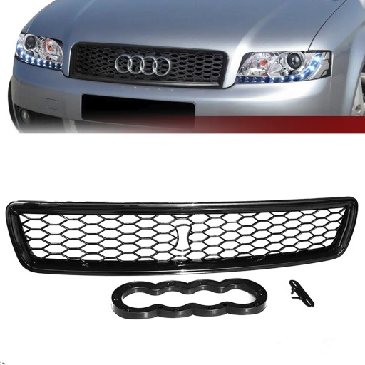 AUDI A4 B5 94-00 RS LOOK GRILL GRILL HONEYCOMB HONEYCOMB RS