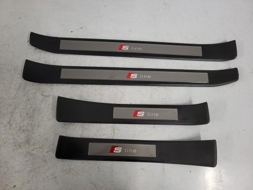 8E0853375A 8E0853376A - AUDI A4 B6 04R внутрішні бічні спідниці S-LINE