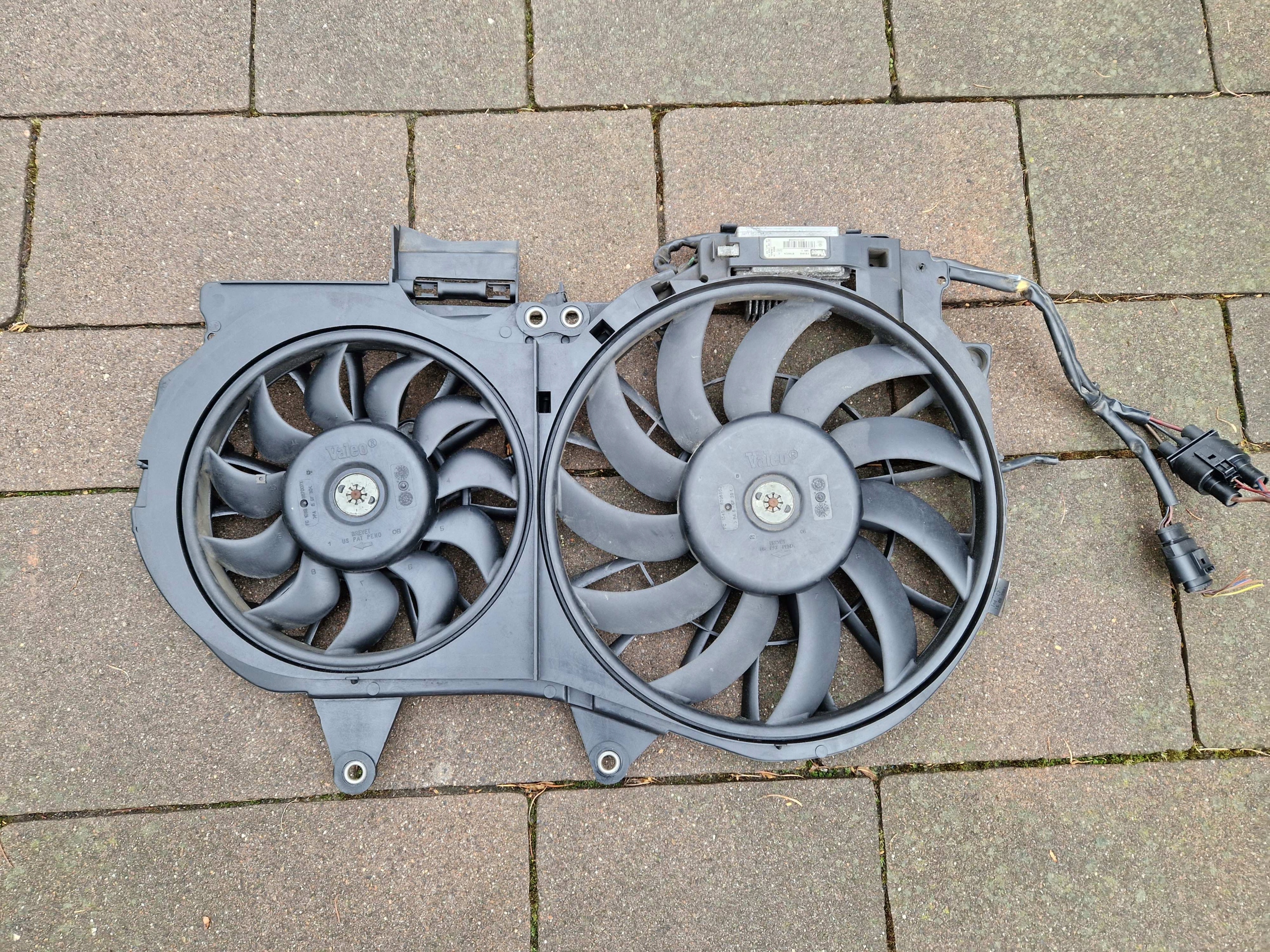 8E0121205AB 870669Z - AUDI A4 B6 B7 1.9 TDI корпус с вентиляторами модуль