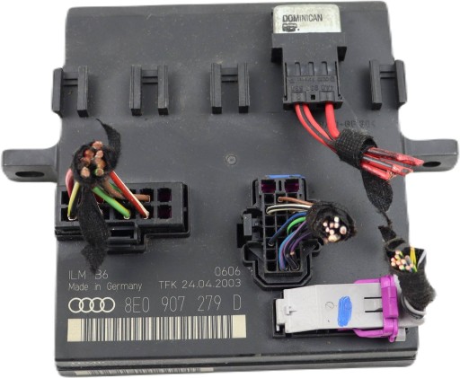 Audi A4 B6 Модуль контроллера света 8E0907279D