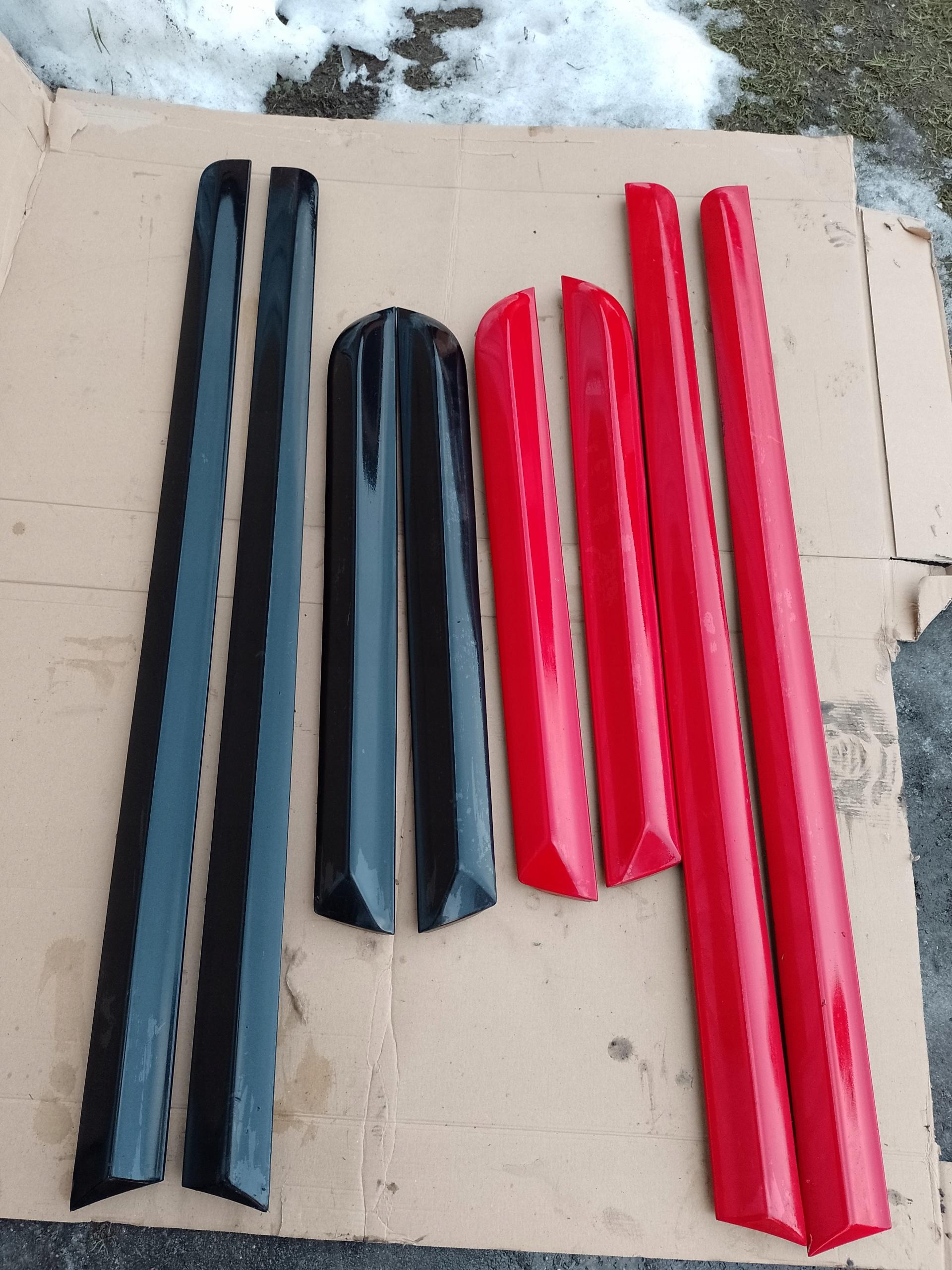 AUDI A4 B7 B6 молдинги двери S-LINE 4 шт. LZ9Y LY3J