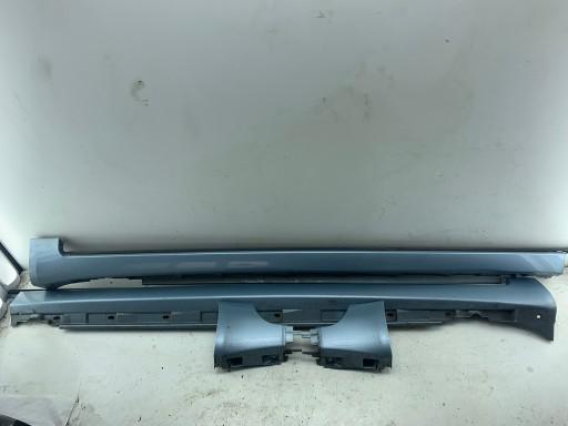 AUDI A4 B7 молдинг боковые юбки LY5J универсал S-LINE