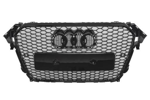 Ауді А4 В8 2012-16 гриль стайлінг на RS4 чорний