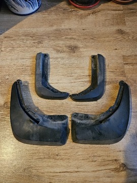 AUDI A4 B8 КОМПЛЕКТ БРИЗГОВИКІВ СПОЙЛЕР ПЕРЕДНИЙ ЗАДНИЙ 8K0075101 8K0075111