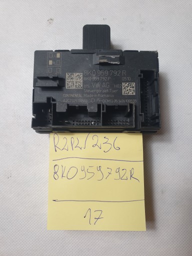 AUDI A4 B8 МОДУЛЬ КОНТРОЛЛЕРА ПОДЪЕМНОЙ ДВЕРИ 8K0959792R