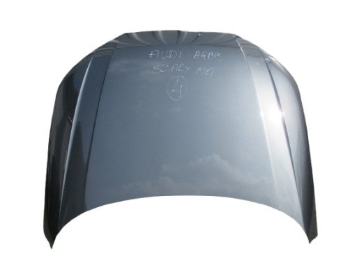 07S - Audi a4 b9 8w 16- кришка капота сірий металік 8w0823029a