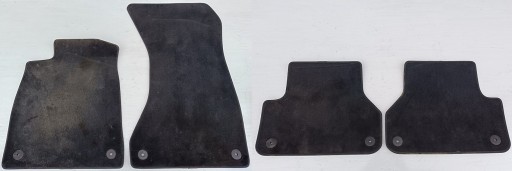 AUDI A4 B9 8W 18 R ВЕЛЮРОВІ КИЛИМКИ ПЕРЕД ЗАД КОМПЛЕКТ ОРИГІНАЛ